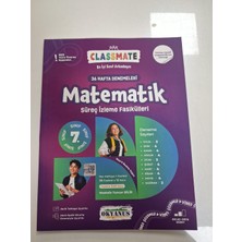 7.sınıf Classmate 36 Hafta Matematik Denemeleri Süreç Izleme Okyanus 2026-2027