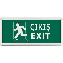 Cata Exit 101 1 Adet LED Şarjlı Acil Çıkış Levhası - Düz - 3 Saat