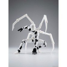 M&D Design Dummy 13 V1.5 Spider Kollar Hareketli Aksiyon Figür Seti - Örümcek Robot (Stand Hediyeli)