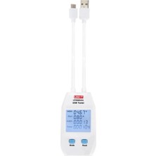 Çift Çıkışlı USB Akım ve Gerilim Test Cihazı, Güç ve Performans Ölçümörü