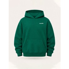 Macklin Unısex Kadın Erkek Oversize Rebellion Tasarım Baskılı Kapüşonlu Sweatshirt Hoodie