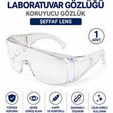 Labolist Koruyucu Gözlük S700 - Laboratuvar Gözlüğü - Şeffaf