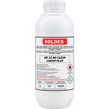 glassmakro Soldex Sr-33 No Clean Sıvı Flux Lehim Suyu 1 L