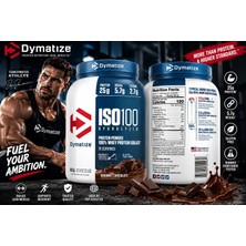 Dymatize, ISO100® Izole Hydrolyzed, 100% Whey Protein Isolate, Chocolate 932 gr