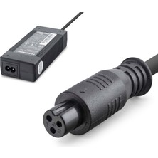 Hadron HD8888 Scooter Adaptörü 42V 2A 84W 3 Pin 9 mm Siyah