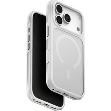 UNIQ Better By Design Iphone 18 Pro Max Kılıf Parmak Izi ve Leke Tutmaz Veren Serisi Buzlu Transparan Magsafe Kapak