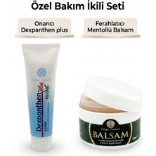 Herbal Therapy Ikili Bakım Seti - Dexpanthen Plus Onarıcı Krem Jel 100 ml & Mentollü Ferahlatıcı Masaj Balsamı 100 ml