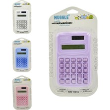 Ada Çanta Kırtasiye Muggle Mini Renkli Hesap Makinesi ( Beyaz ) FE8560025
