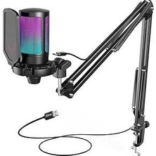 Fifine Ampligame A6T Rgb USB Yayıncı Mikrofonu - Outlet