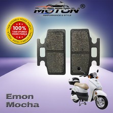 Moton Emon Mocha Tam Uyumlu, Yüksek Kaliteli Ön Disk Fren Balatası