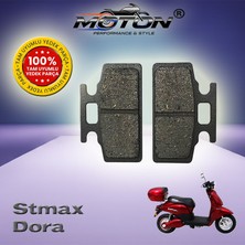 Moton Stmax Dora Tam Uyumlu, Yüksek Kaliteli Ön Disk Fren Balatası