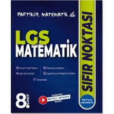 TeknoKapsül Partikül Matematik 8. Sınıf Lgs Sıfır Noktası Partikül Matematik Yayınları