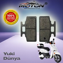 Moton Yuki Dünya Tam Uyumlu, Yüksek Kaliteli Ön Disk Fren Balatası