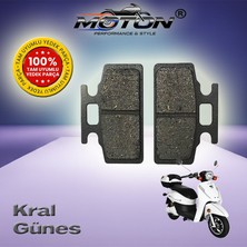 Moton Kral Güneş Tam Uyumlu, Yüksek Kaliteli Ön Disk Fren Balatası