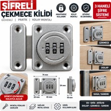 Canex Çekmece Kilidi Şifreli