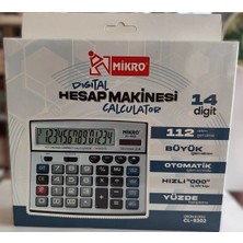 Ada Çanta Kırtasiye Mikro 14 Haneli Hesap Makinesi VI4119502