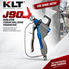 Klt J90 Airless Yoğun Malzeme Tabancası – Yüksek Viskoziteli Boya ve Izolasyon Uygulamaları Için