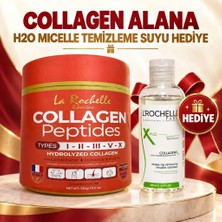 L'Rochelle Laboratoire Collagen Peptides 330 g Alana H2O Mıcelle Yüz Temizleme Suyu 200 ml Hediye