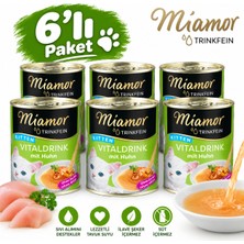 Miamor Vitaldrink Tavuklu Yavru Kedi Çorbası 135 ml 6'lı Paket
