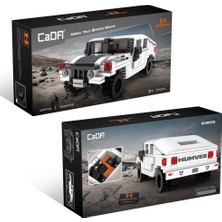 Motto Ticaret C55022W Humvee Jeep Blok Seti 328 Parça-Vagon Life