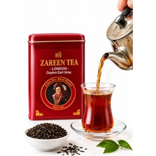 Metal Kutusuyla Zareen Tea Ceylon Earl Grey Siyah Iran Çay 400 gr