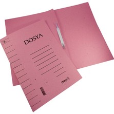 Özkan Tam Kapak Pembe Dosya - 6 Adet