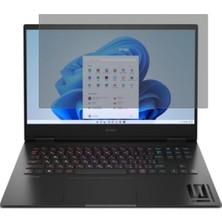 Mey İthalat Hp Omen Gaming 16-WF0031NT 16.1 Inç Uyumlu Hayalet Ekran Koruyucu, Anti-Spy Gizlilik, 9h Temperli Nano Cam