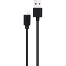 Mey İthalat DLC3104U/00 Kablo Usb-A - Micro-Usb 120 cm Siyah