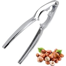 Mey İthalat Paslanmaz Çelik Metal Ceviz Kıracağı – Ergonomik Saplı Dayanıklı Fındık ve Badem Kırma Aparatı (15 Cm)