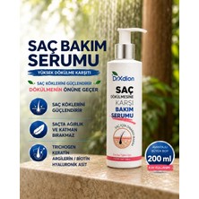 Drxdion Yüksek Dökülme Karşıtı Bitkisel - Keratin, Biyotin,  Panthenol , Ginseng Içeren Saç Bakım Serumu (200 Ml)