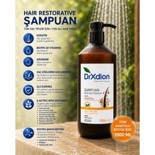 DrxDion 1000 ml Yüksek Dökülme Karşıtı Şampuan Biyotin, Keratin, Kolajen ve Hyaloronoig Acid ile Güçlendirir