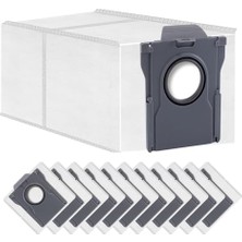 Mey İthalat 12 Parça Toz Torbası Seti- L10S Pro Ultra/ X40 ULTRA/L30/L20 ULTRA/X30 ULTRA/X30 Pro PLUS/S30/S10/MOVA P50 Pro Ultra,mova V50 Ultra ile Uyumlu,3l Büyük Kapasiteli