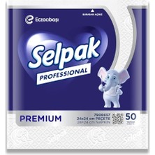 Mey İthalat Professional Peçete Mini, 50 Yaprak, 24'lü