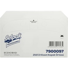 Mey İthalat Klozet Kapak Örtüsü, 250'LI, 10 Paket