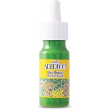 Artdeco Ebru Boyası Damlalıklı 30ML Fıstık Yeşil - 2 Adet