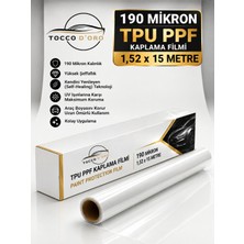 Tocco D'oro 190 Mikron Tpu Ppf Kaplama Filmi 1,52 x 15 Metre
