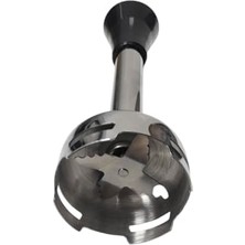 Kazan Hobi Lucca Blender ile Uyumlu Parçalayıcı Metal Ayak, 4 Bıçaklı, Siyah