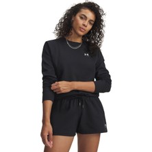 Under Armour Sport Terry Kadın Siyah Sweatshirt