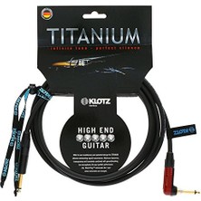Kazan Hobi Titanium Supreme 4,5m Neutrik Altın Silent Açılı Uçlu Enstrüman Kablosu