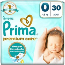 Kazan Hobi Bebek Bezi Premium Care 0 Numara 30 Adet