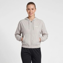 Hummel Samba Kadın Gri Kapüşonlu Ceket
