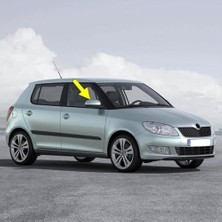 Kazan Hobi Sağ Dış Dikiz Aynası Kapağı 5J0857538A Skoda Fabia 2 ile Uyumlu 2007-2014