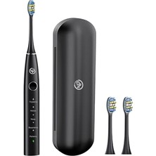 Kazan Hobi X610-Z Dakikada 40000 Titreşim, Şarjlı Sonic Profesyonel Diş Fırçası, Siyah