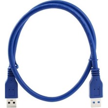 Kazan Hobi Parcbeny 5352 1 Metre USB 3.0 Erkek Erkek Ara Bağlantı Kablosu Uzatma Ekleme Yüksek Kaliteli USB 3.0 Uzatma Kablosu Dayanıklı Bir Bağlantı Depolama Aygıtları ve Çevre Birimleri Arasında Hızlı Aktarım