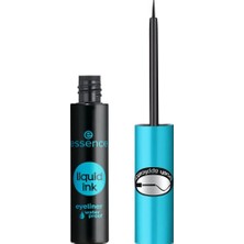 Kazan Hobi Suya Dayanıklı Siyah Likit Eyeliner 01
