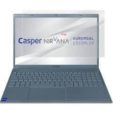 Kazan Hobi Casper Nirvana C650 Için 15.6 Inç Mat Ekran Koruyucu, 9h Temperli Kırılmaz Nano Esnek Cam, Parmak Izi ve Yansıma Önleyici, 16:9