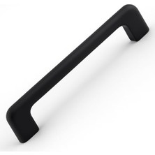 Kazan Hobi Ilıca Mat Siyah Metal Kulp Mobilya Çekmece Mutfak Dolabı Dolap Kulpları Kulbu Kulpu, 224 Mm, 22.4 cm