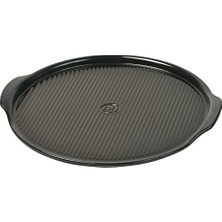 Kazan Hobi Pizza Taşı Seramik 37 x 37 Cm, Karbon, 37X37X3 cm