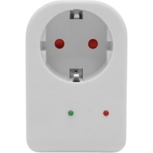 Kazan Hobi Tekli Akım Korumalı Kablosuz Priz, Çocuk Korumalı, 3500W 16A, LED Göstergeli