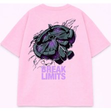 Vodexa T-Shirt Oversize Unisex %100 Pamuk Baskılı Rahat Kalıp Şık Premium Tişört